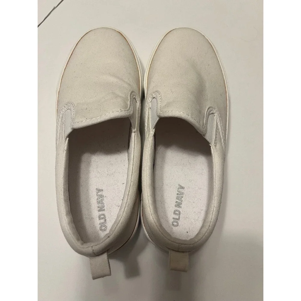 Kids old navy canvas slip on shoes (s-159)